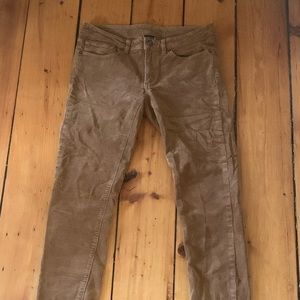 light brown corduroy jeans